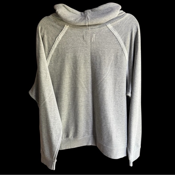 Gray Cowl Neck Milwaukee Bucks Sweatshirt - NWOT - Picture 3 of 3